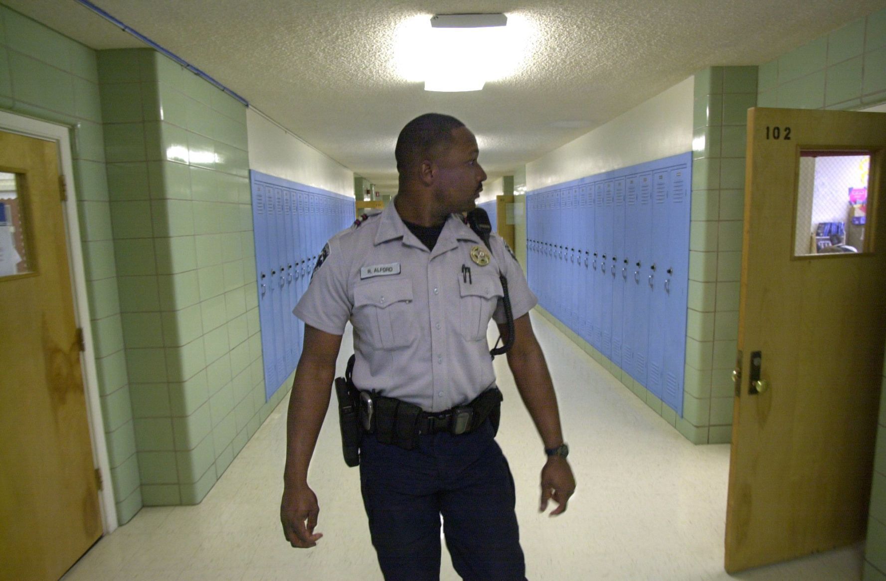 Anderson proposes to have police near, but not in Denver schools