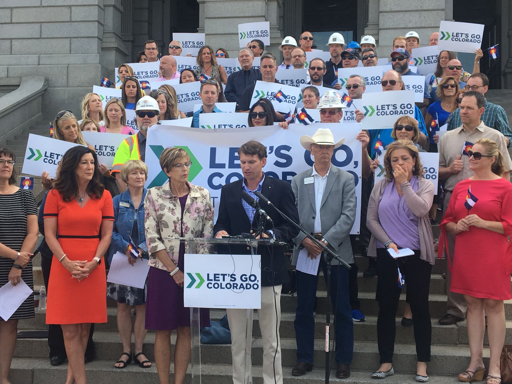 Transportation measures’ backers park petitions at secretary of state’s office