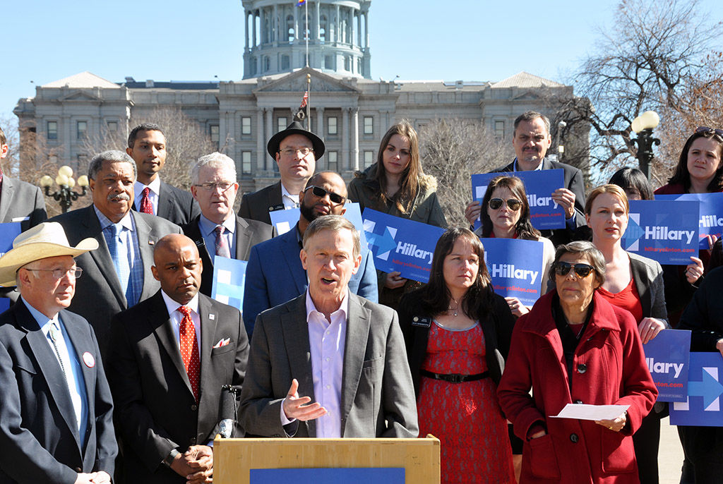 Video: Top Colorado Democrats call Clinton most qualified candidate in field