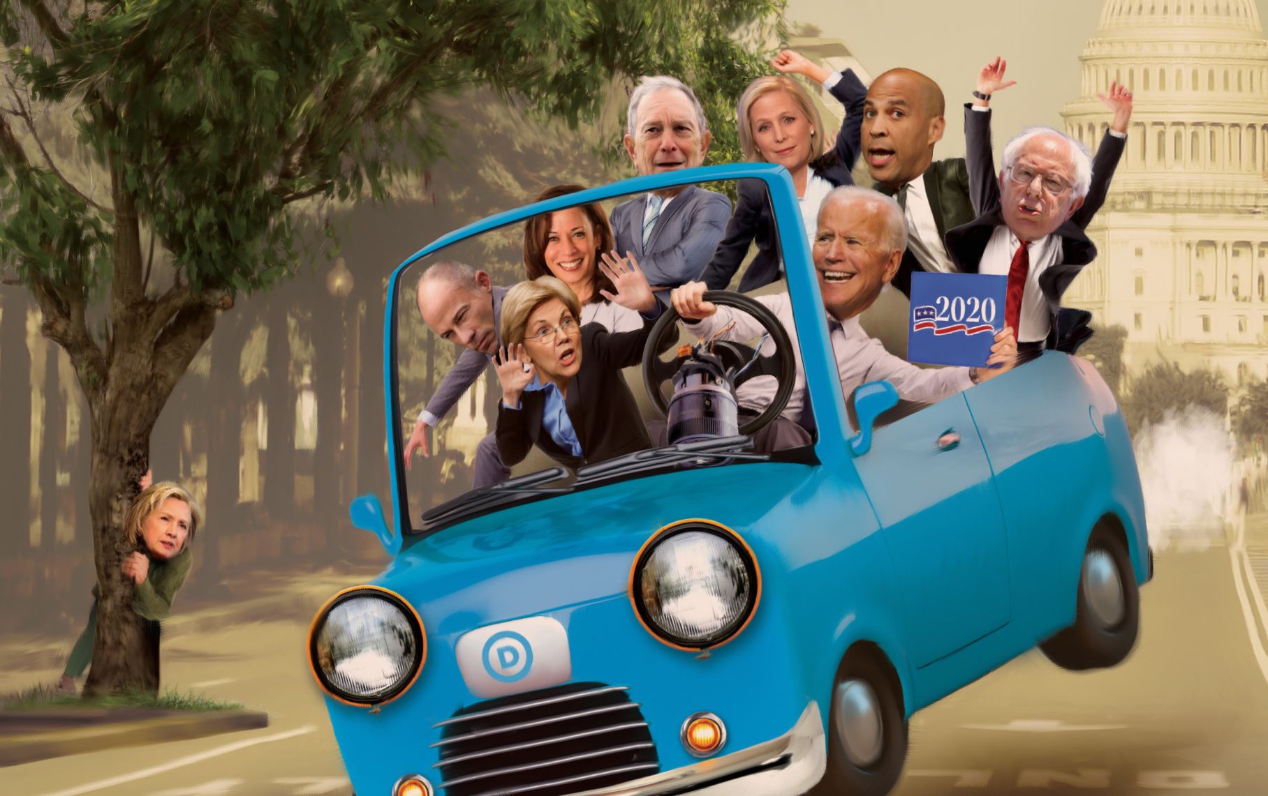 Hickenlooper is just 1 of 45 Democrats jostling to challenge Trump in 2020