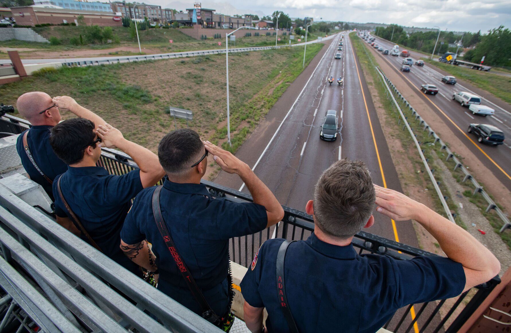 Deputy Andrew Peery remembered for his competitive, selfless nature at funeral