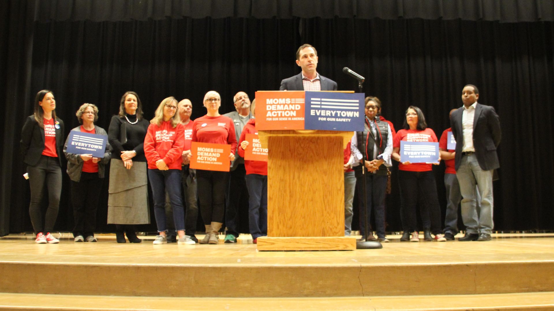 Gun control advocates lament universal background check measure languishing in U.S. Senate