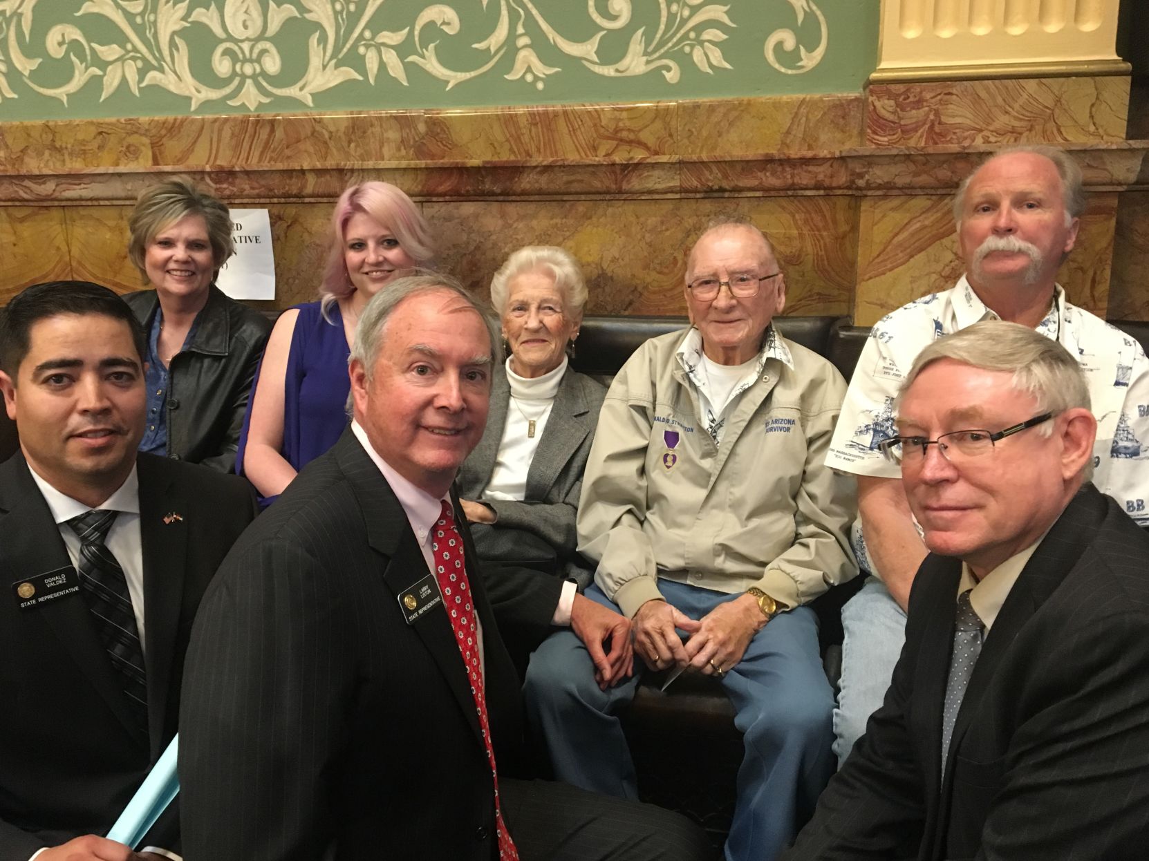 State lawmakers honor Colorado Springs resident Donald Stratton on Military Appreciation Day