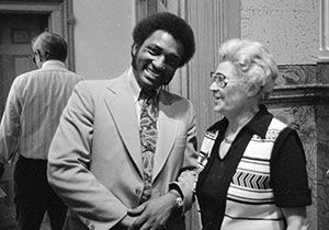 Serving with Regis Groff was uplifting