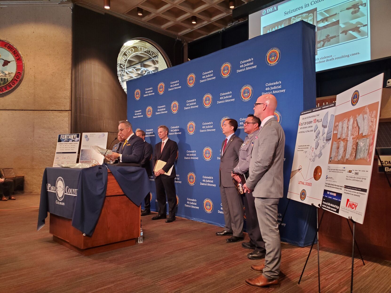 ‘A human life’: State, federal officials come together to warn about danger of fentanyl