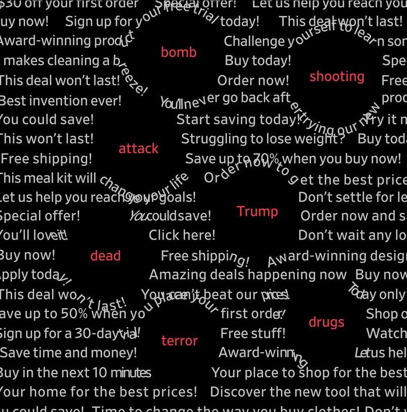 Advertisers blacklist hard news, Including Trump, fearing backlash