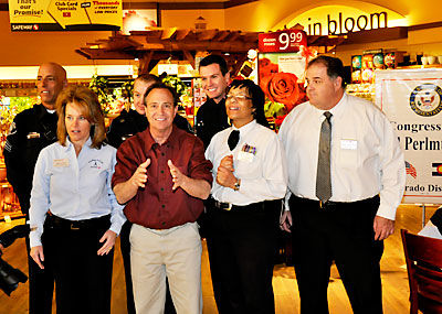 You’re a congressman? How nice. Let’s put the lilies over there ….