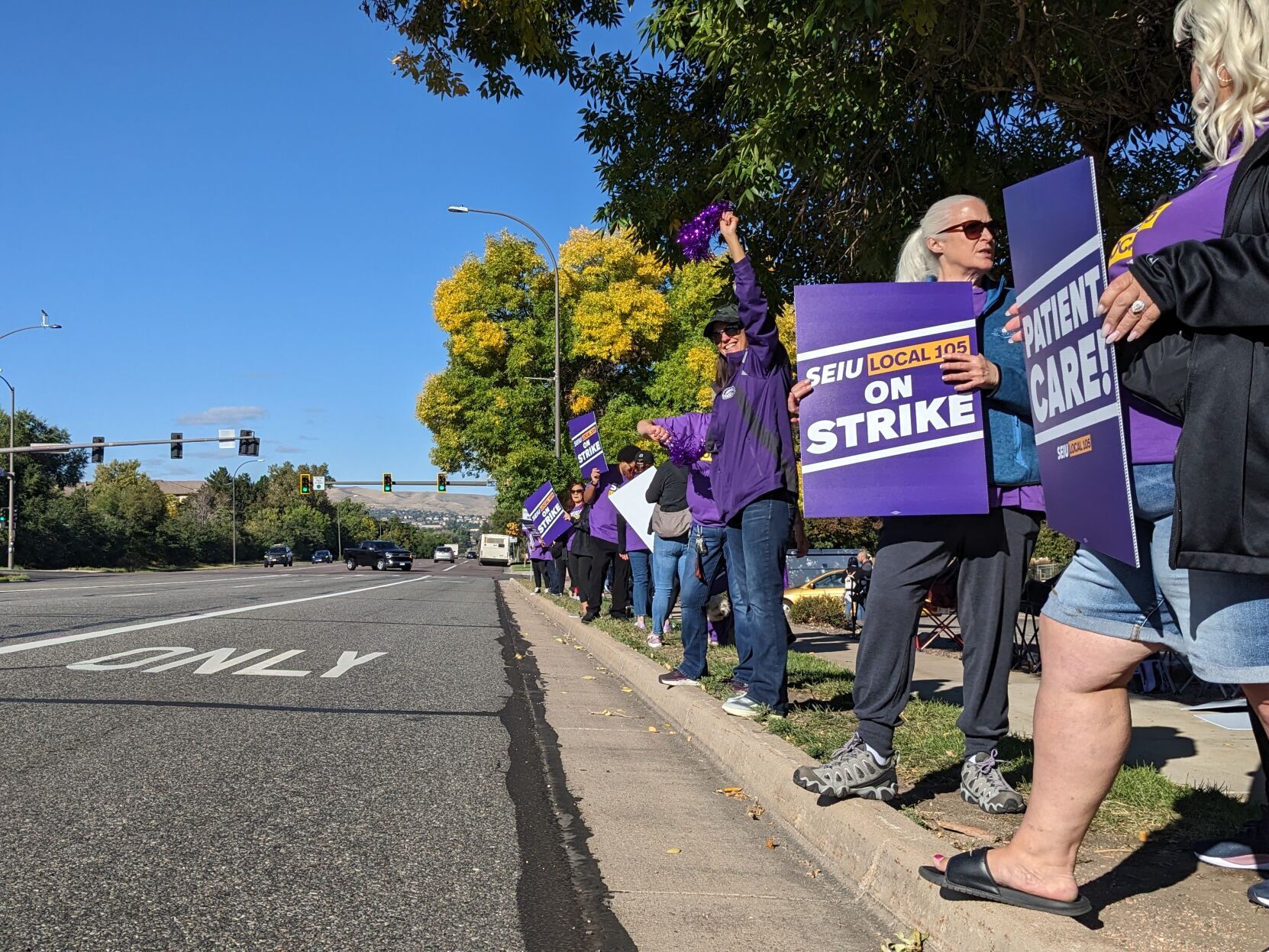 Kaiser Permanente workers on strike picket lines for second day