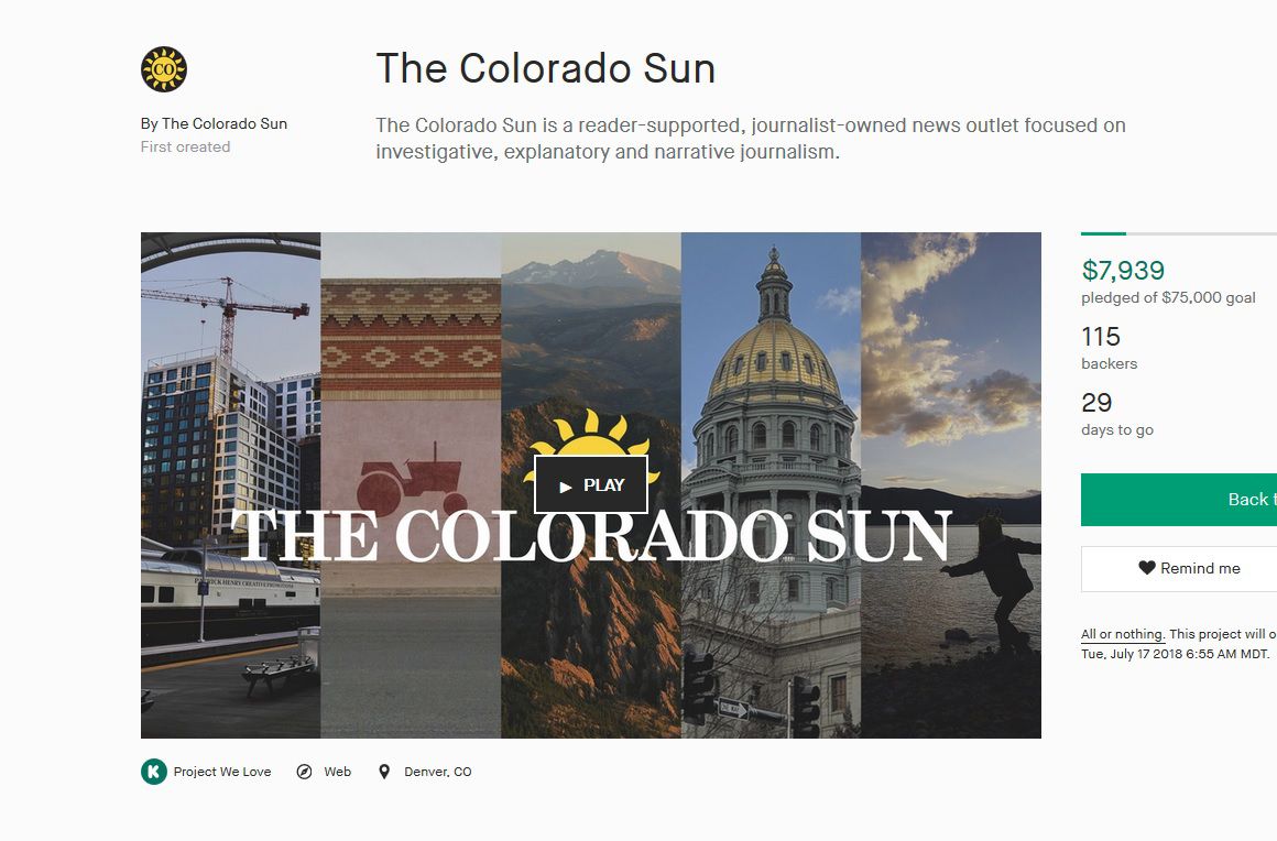 Denver Post staffers to launch digital news venture (VIDEO)