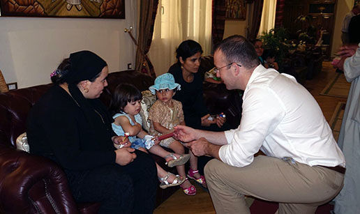 Coloradans deliver icons to families of martyred Christians in Egypt