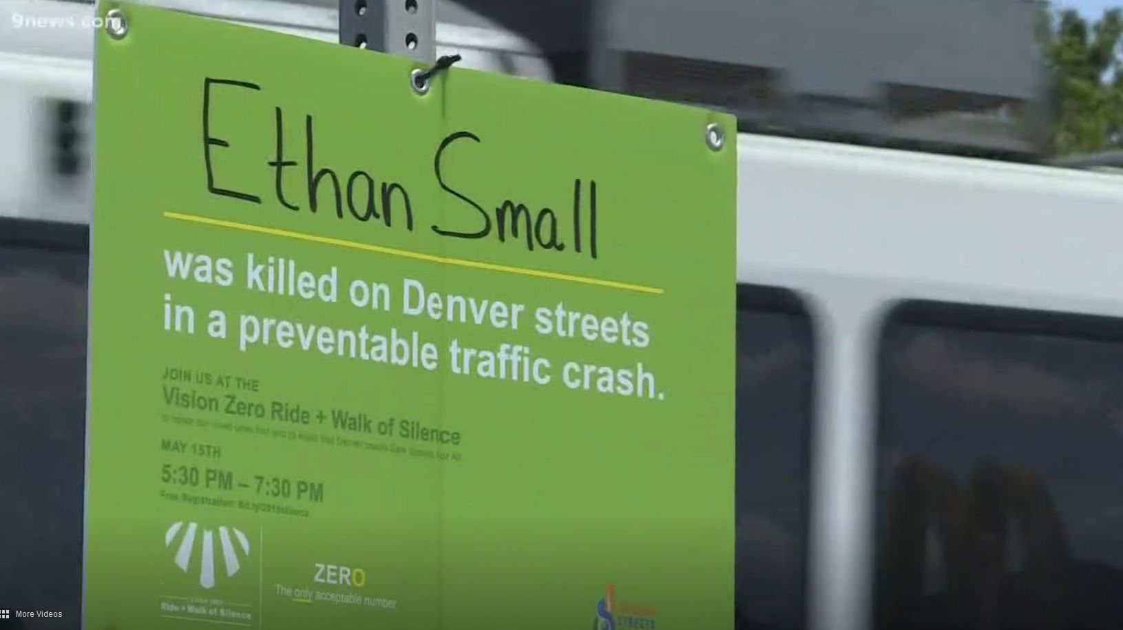 Denver signs honor dead in push to make streets safer for bicyclists, pedestrians (VIDEO)