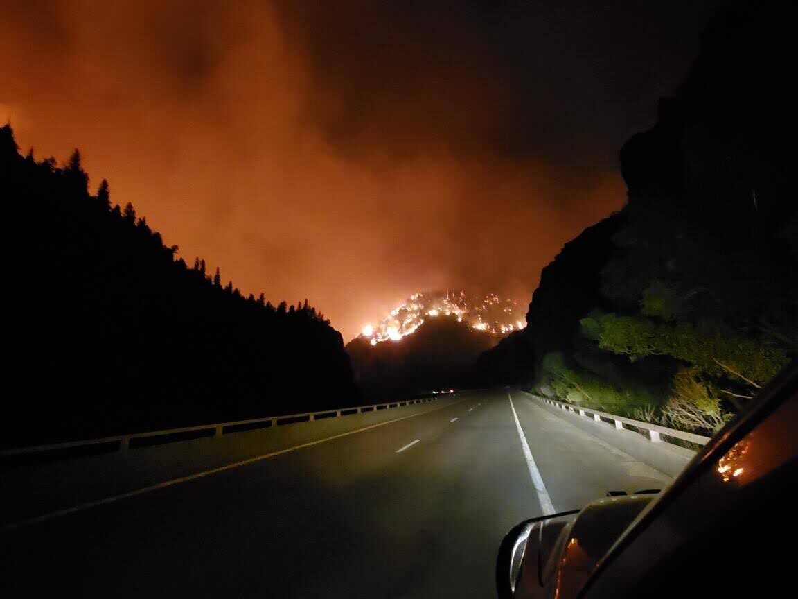 I-70, closed recently during the Grizzly Creek fire near Glenwood Springs, has reopened