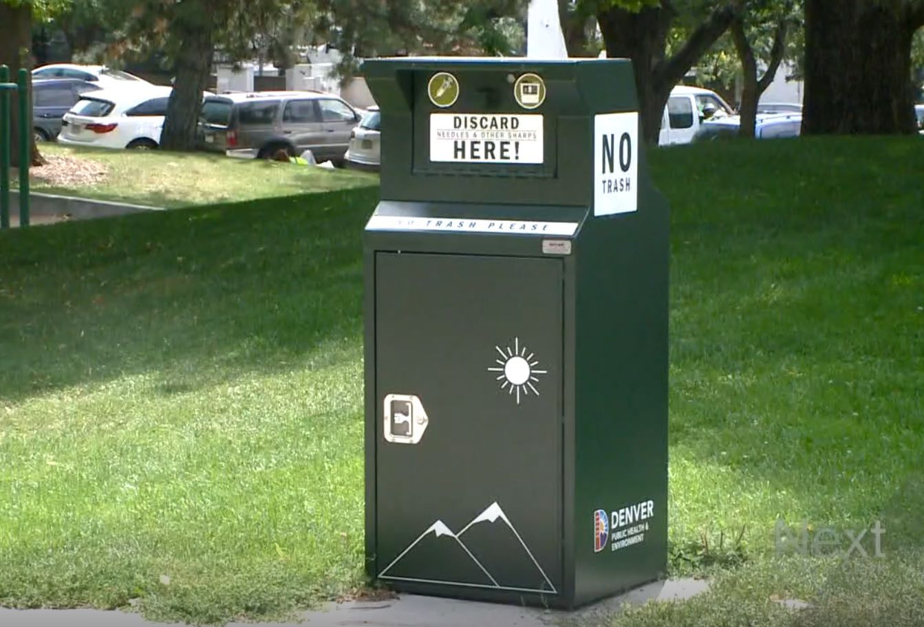 Denver city program to collect used drug needles tallies success (VIDEO)