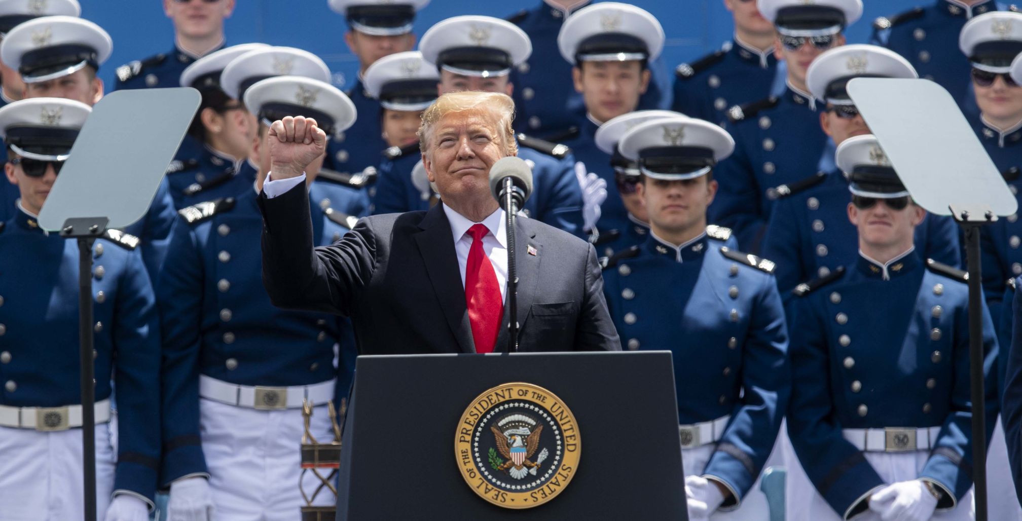 Air Force Academy graduates to hear from Trump