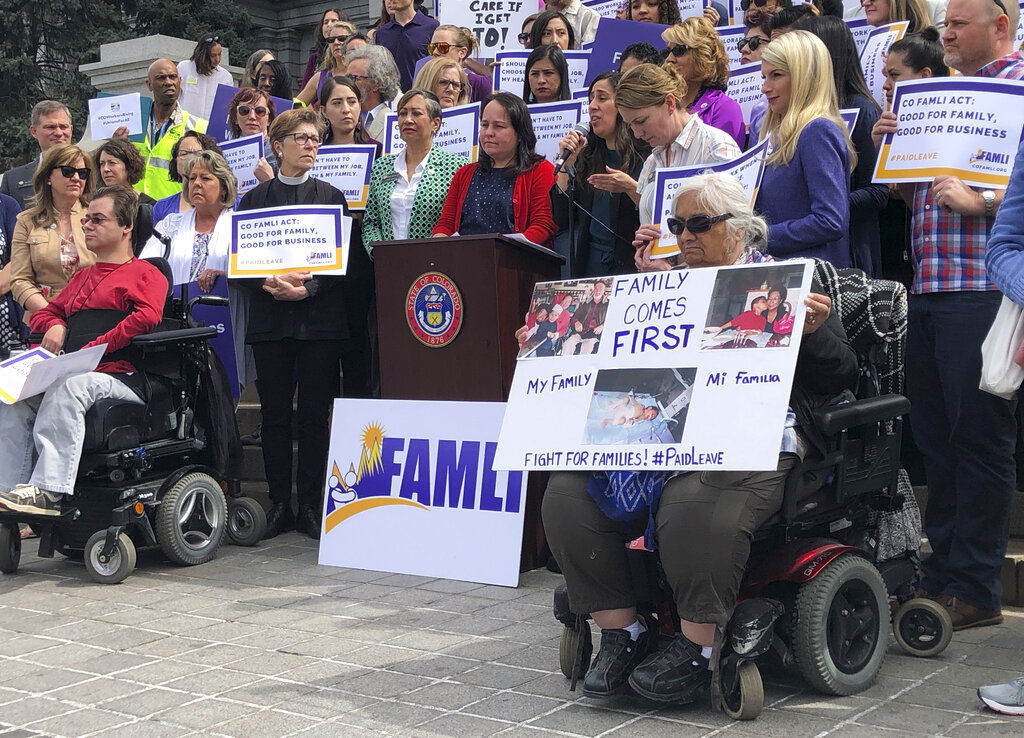 Colorado lawmakers advance ambitious family leave bill
