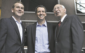 Ken Salazar is welcomed back home by friends, family