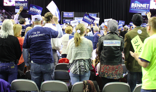 Bennet fires up support, pitches unity to raucous convention crowd