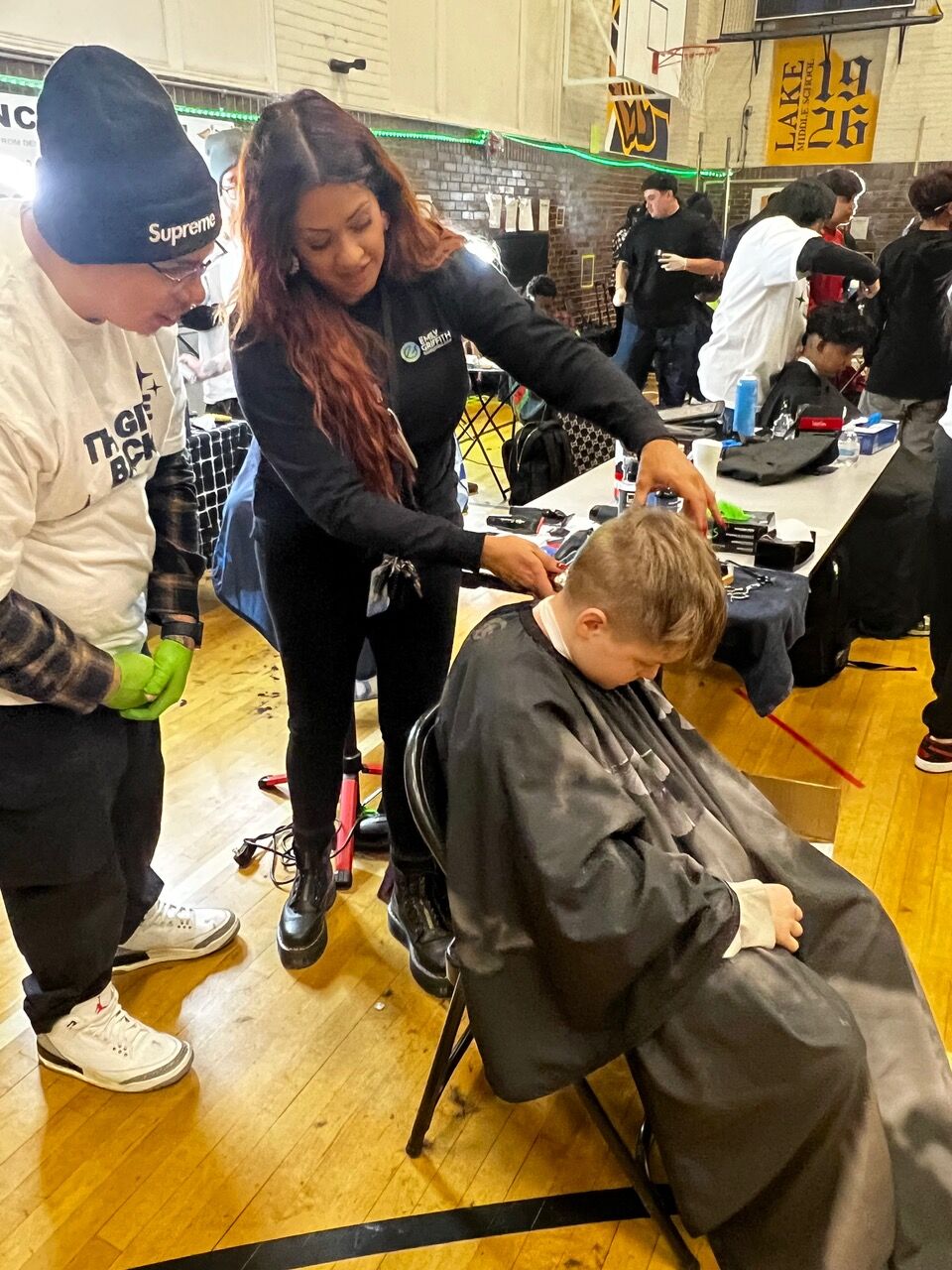 A win-win for barbering students and kiddos needing haircuts | NONPROFIT REGISTER