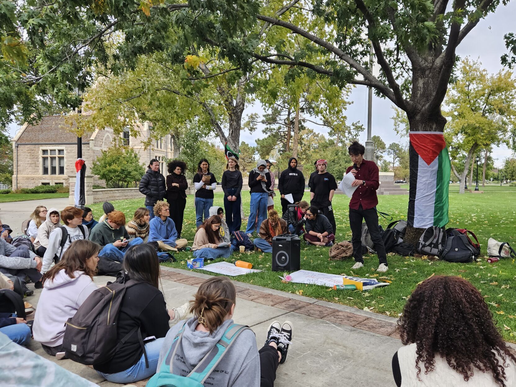 ‘Teach-in’ at Colorado College by pro-Palestine group pledges support for people in Gaza Strip
