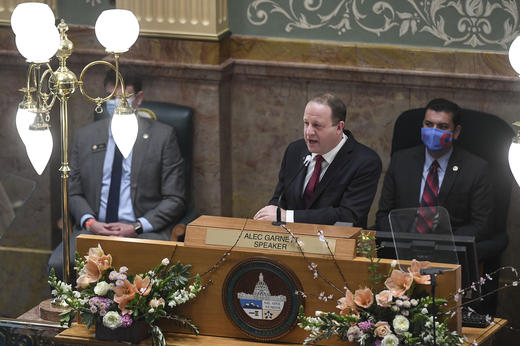 Polis outlines agenda before Colorado lawmakers