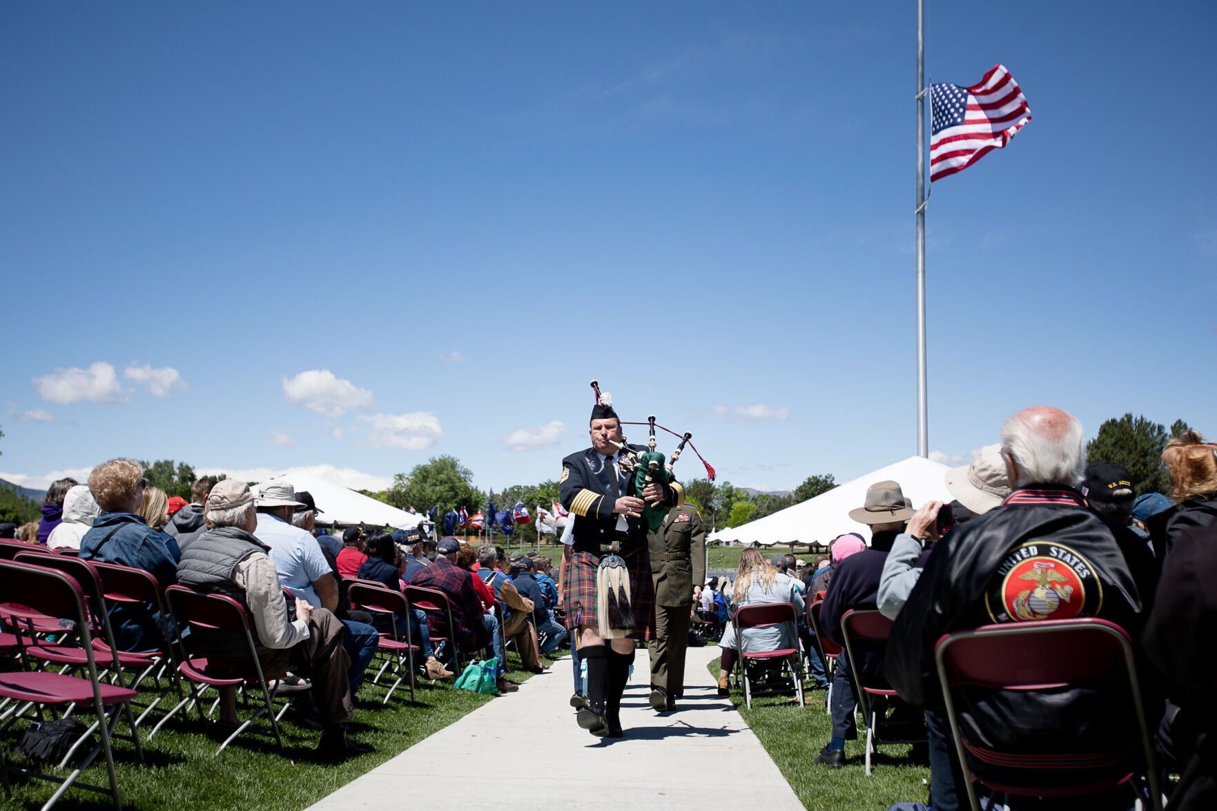 Hundreds gather at Fort Logan National Cemetery to honor fallen soldiers on Memorial Day