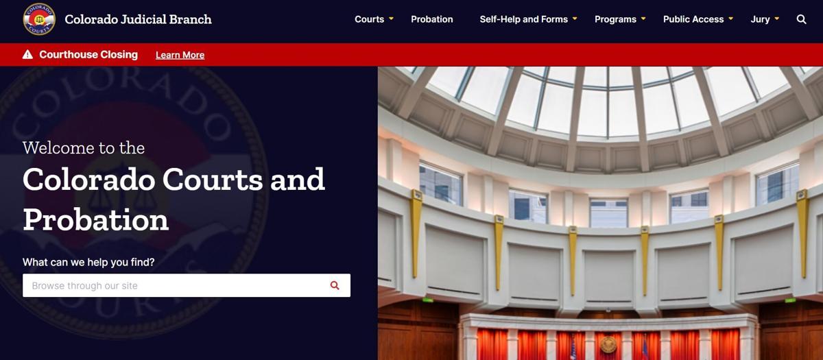 Judicial Department new website