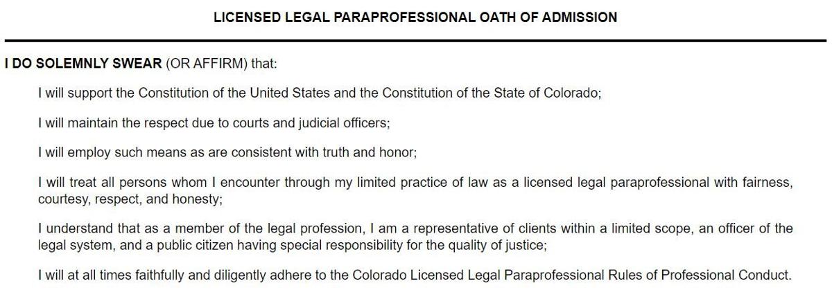 LLP oath