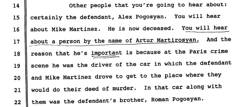 Pogosyan trial transcript