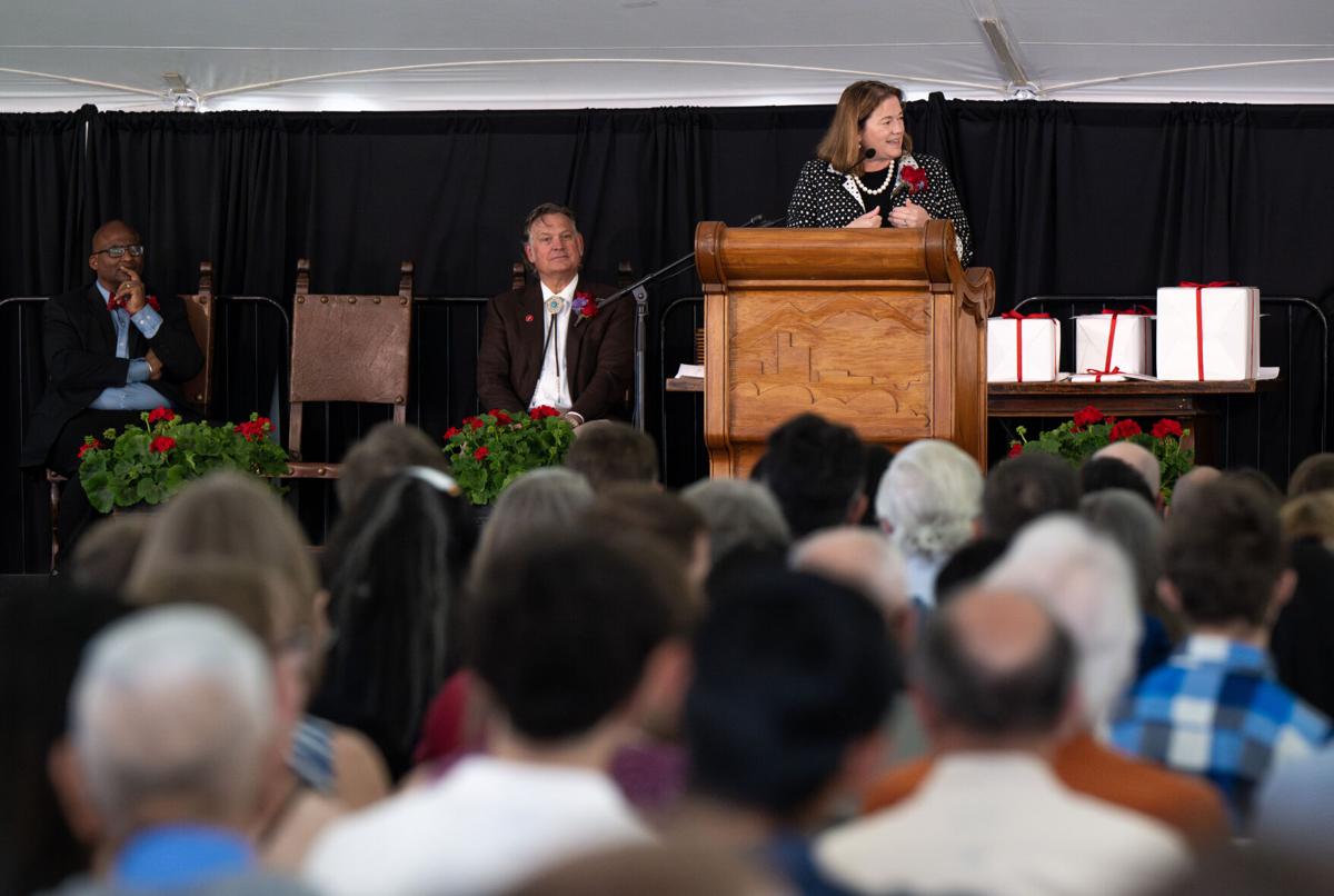 Justice Melissa Hart at Fountain Valley School