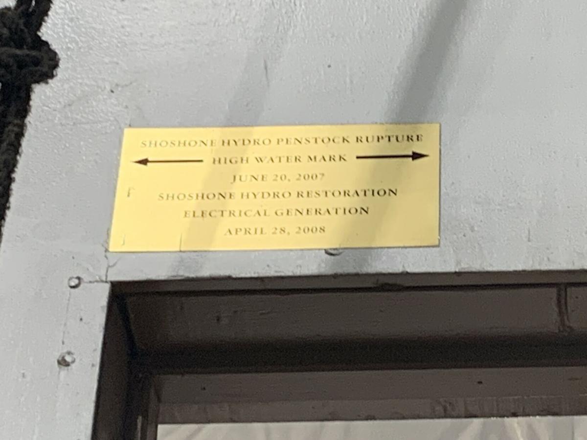 High water mark plaque