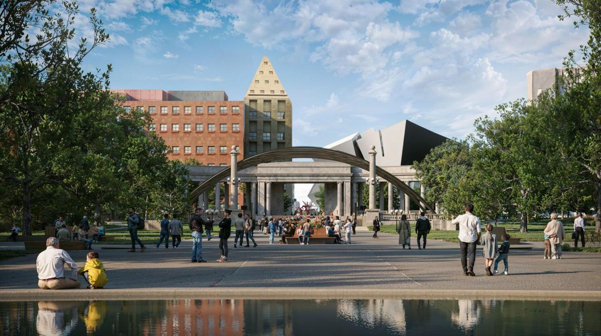 Studio Gang rendering of Greek Theater