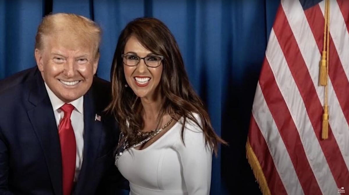 Lauren Boebert TV ad with Donald Trump