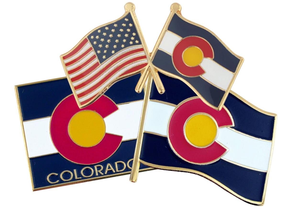Colorado 3 lapel pins product