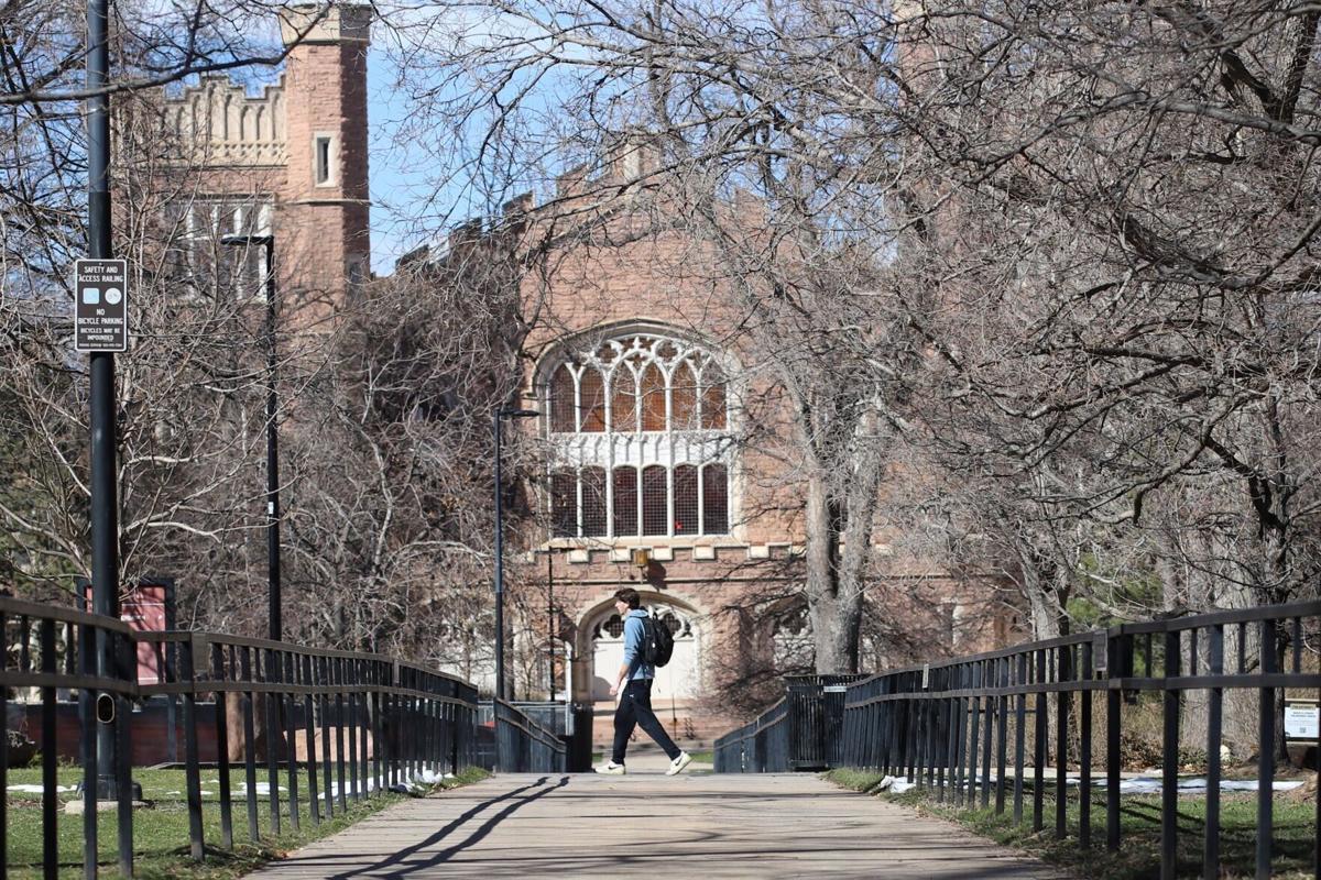 CU Boulder student