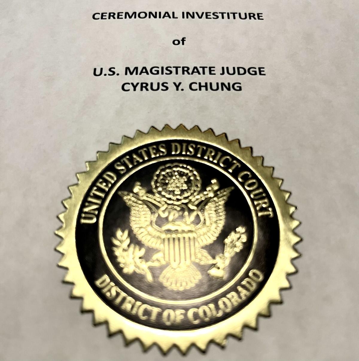 Cyrus Chung investiture program