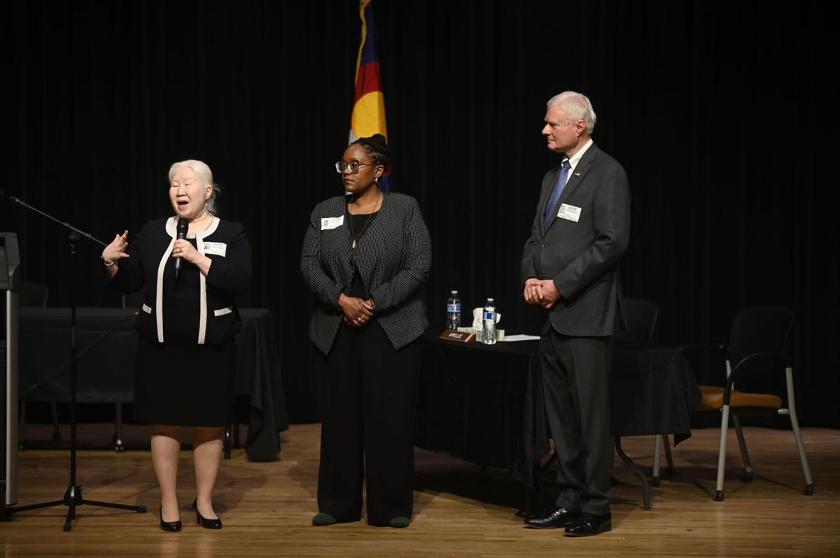 Sueanna Johnson, Pax Moultrie and Lino Lipinsky