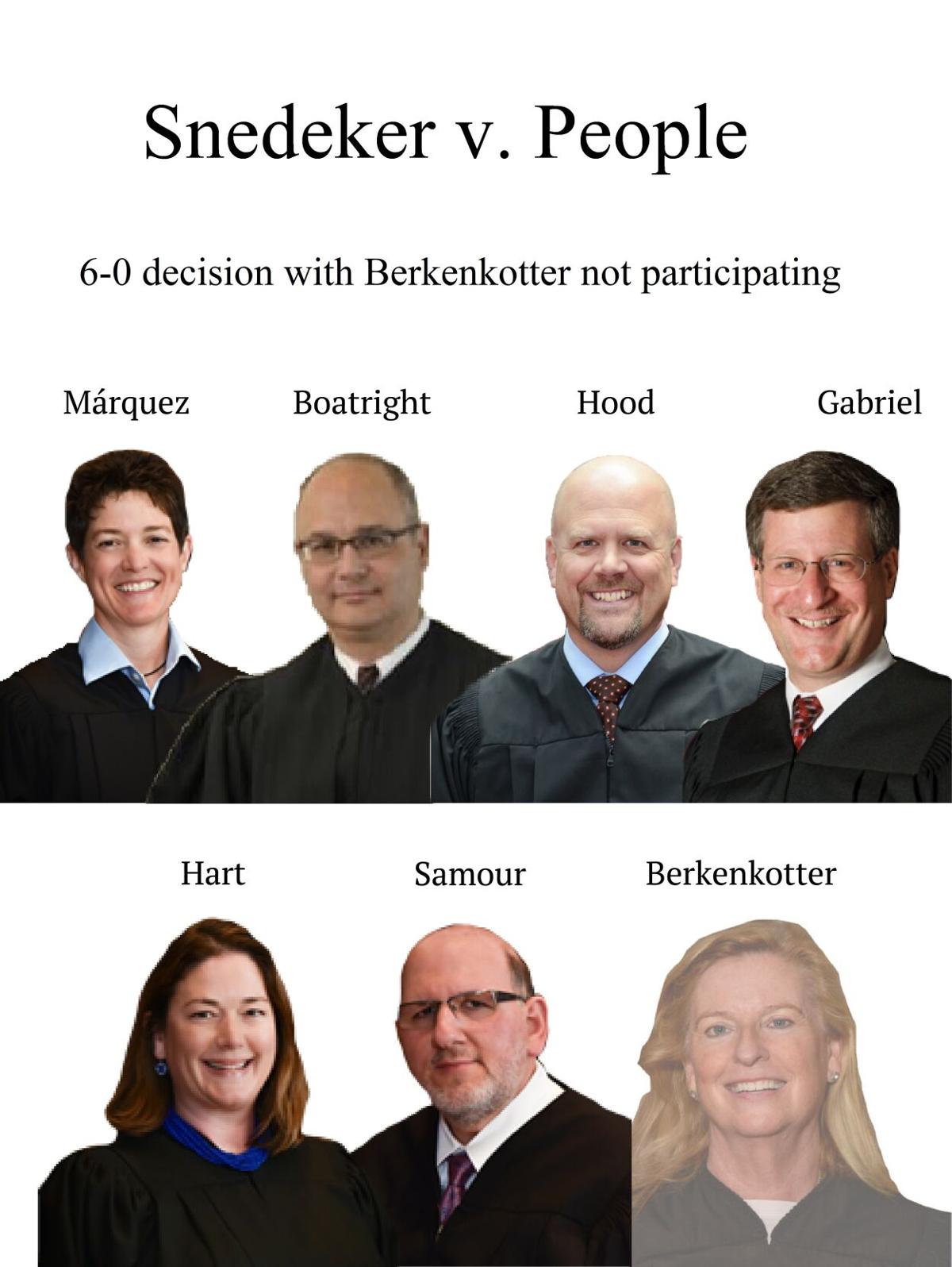 Snedeker v. People
