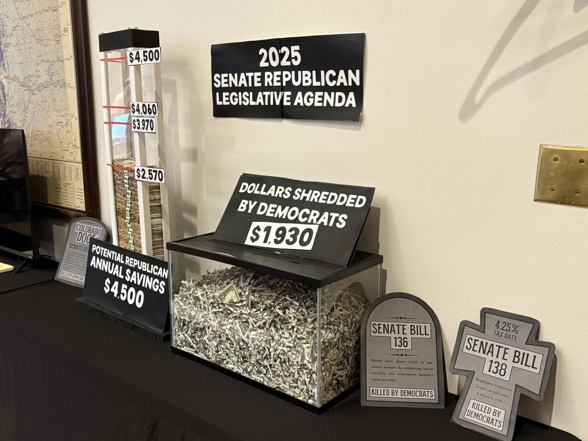 Senate GOP money box