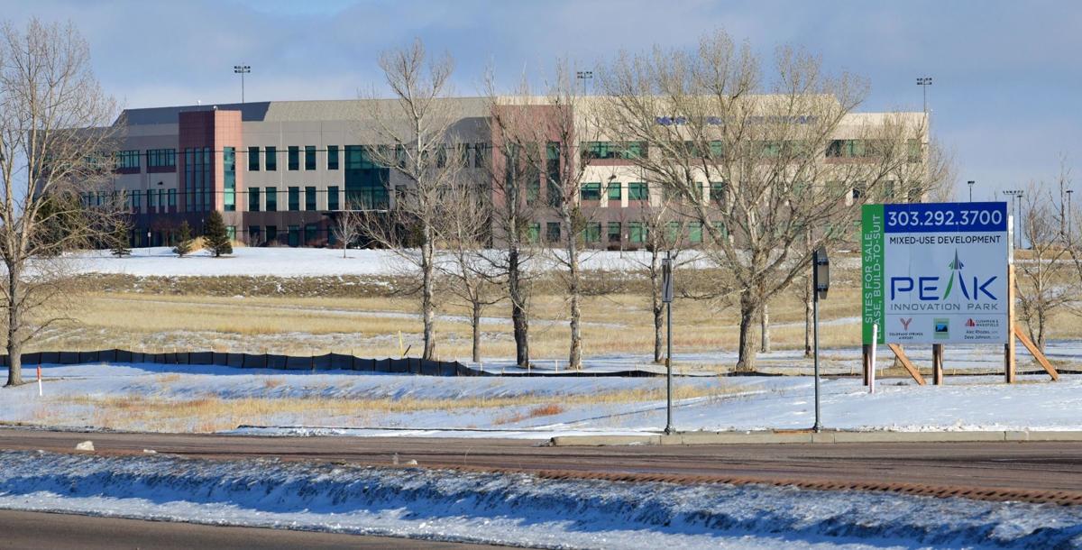 Northrop Grumman's building at Peak Innovation Park near the Colorado Springs Airport is pictured in this file photo from 2020