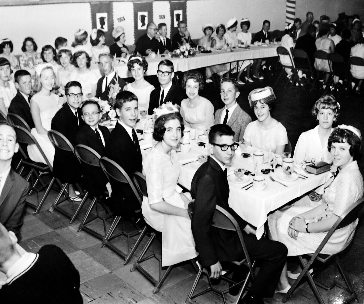 Divine Redeemer graduates breakfast 1964