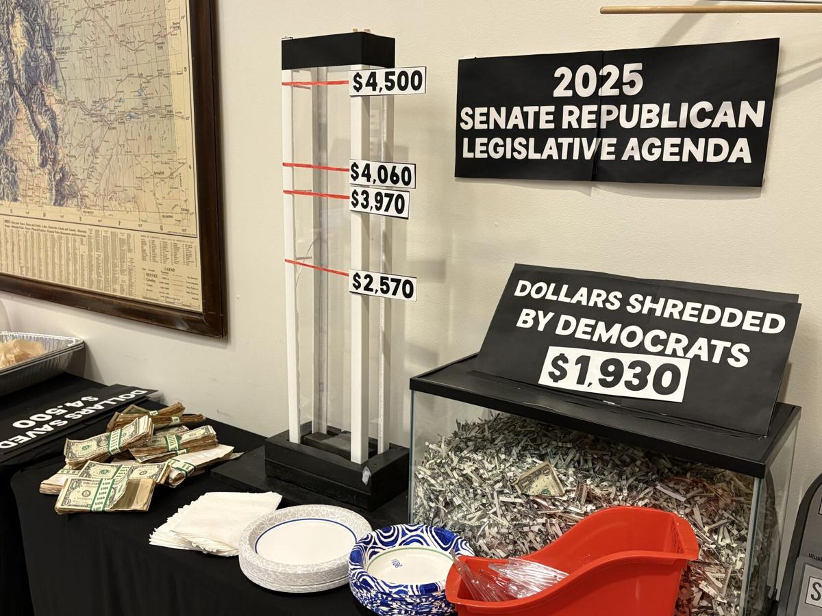 Senate GOP money at the end of the line