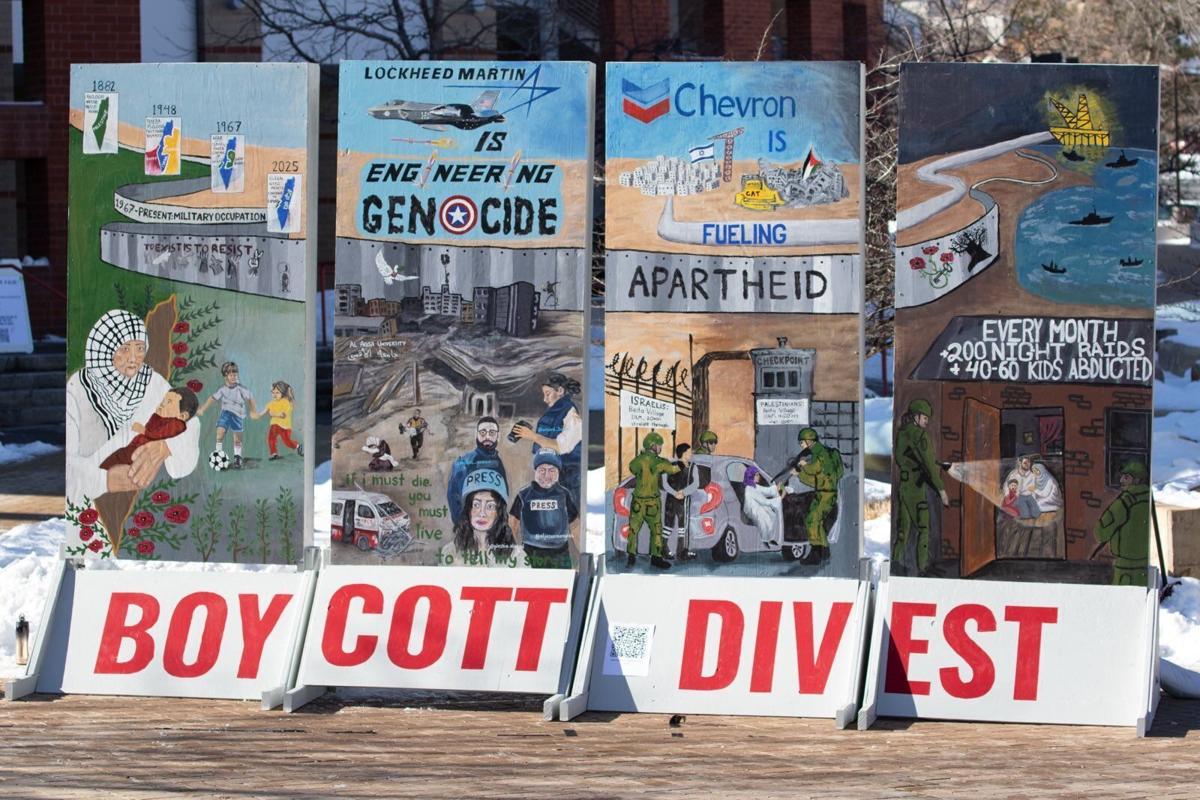 Colorado School of Mines Pro-Palestinian mural