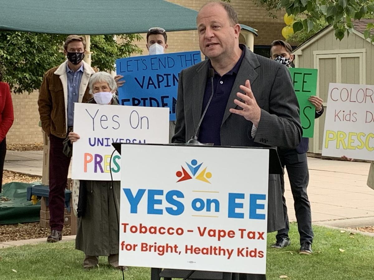 Gov. Jared Polis at Prop EE kickoff