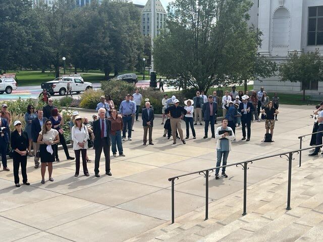 Attendees of the Constitution Day rally in Denver on Sept. 17, 2025. Courtesy of Gary M. Jackson