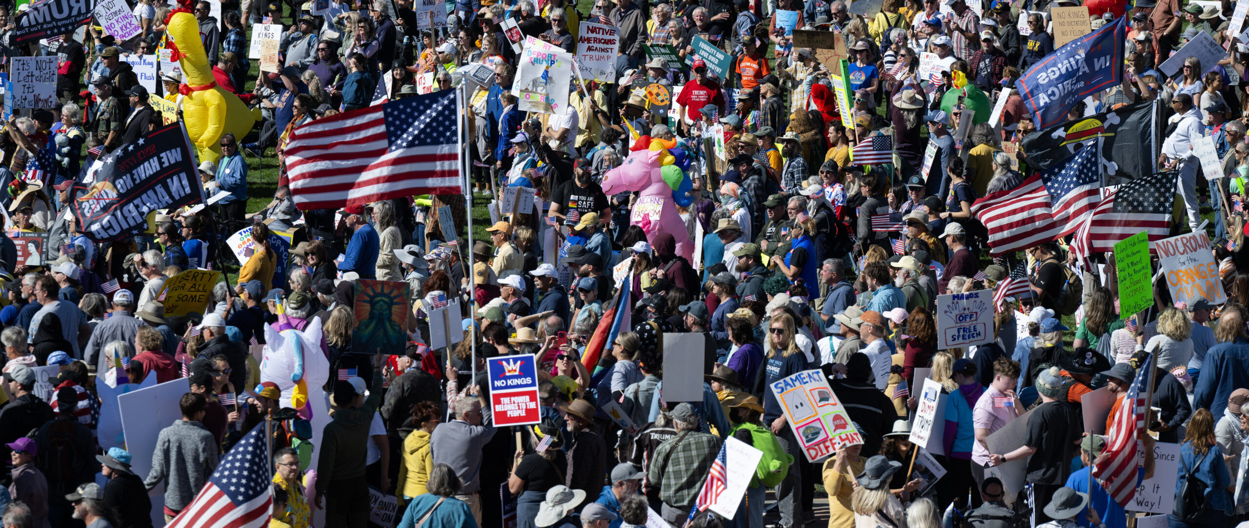 ‘We have to do something’: No Kings movement returns to Colorado Springs