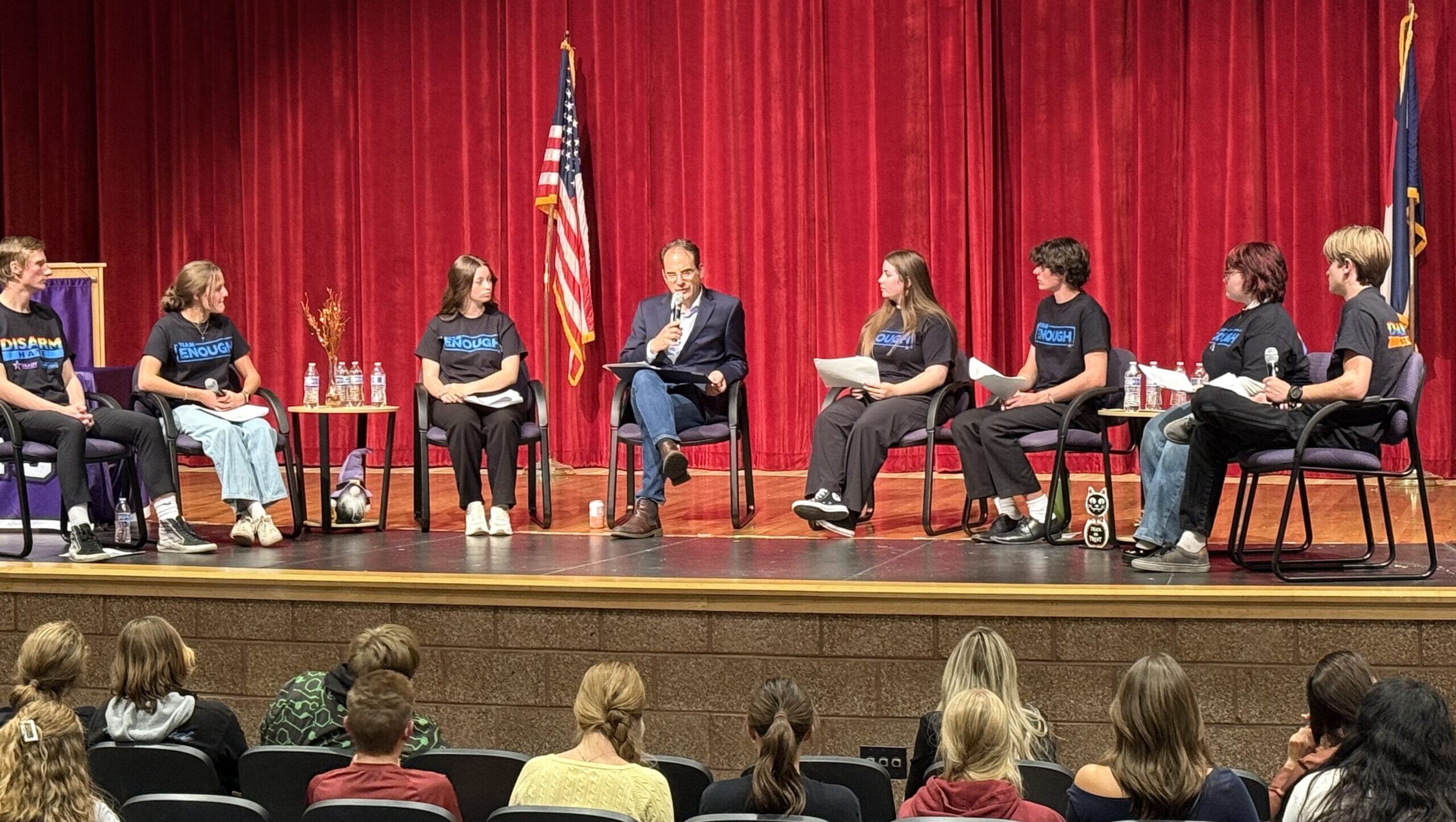Arvada high school students meet with AG about school safety