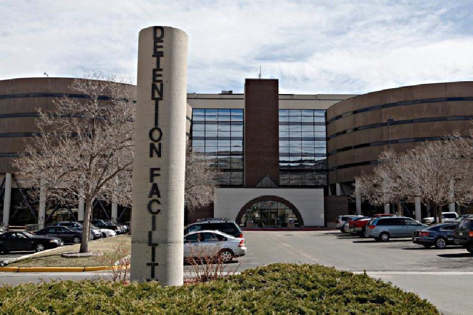 GOLDEN, CO - March 09: The Jefferson County Detention Facility, also known as the Jeffco jail, in Golden, Colorado on March 9, 2016. The detention center is designed to accommodate approximately 1,300 inmates in minimum to maximum-security units and houses both male and female detainees in separate housing modules. (Photo by Katie Wood/The Denver Post)