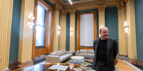 A new governor, a restored past: Renovations of the Capitol office near