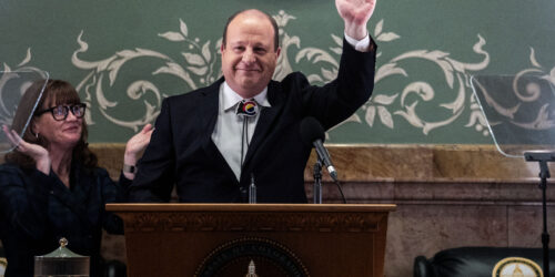 Colorado governor pats himself on the back in final state address to lawmakers