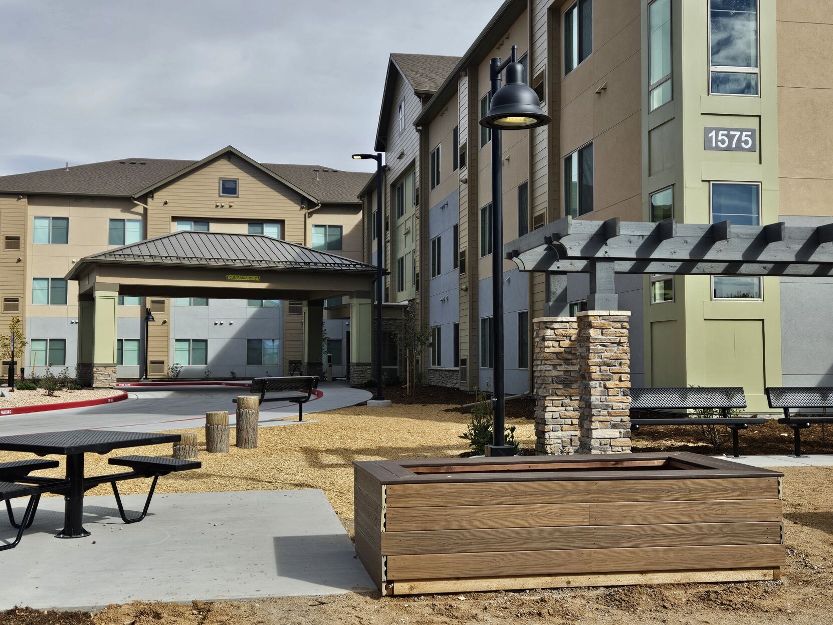 Residents begin moving in on Friday to the new Senior Key Senior Apartments at South Murray, adjacent to the organization’s headquarters at 1625 S. Murray Blvd. The 50-unit affordable-housing complex for low- to moderate-income seniors ages 62 and older includes 13 units reserved for military veterans. (Debbie Kelley, The Gazette)